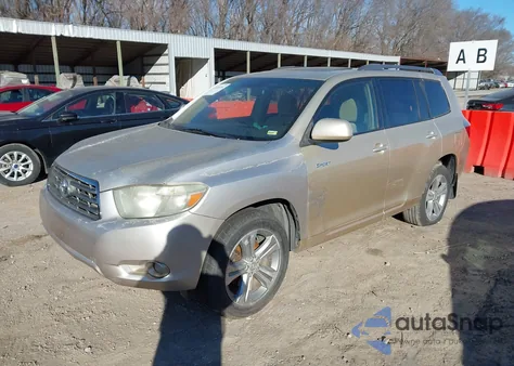 2008 Toyota Highlander Sport из США, поврежденный, VIN JTEES43A582081505